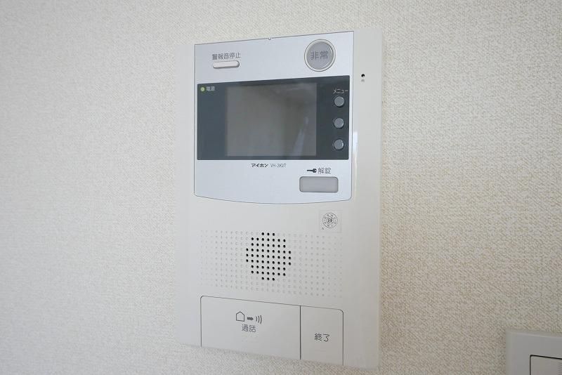 セキュリティ　☆モニター付きインターホン☆