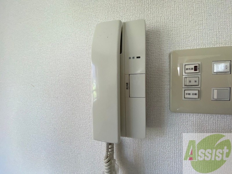 セキュリティ　インターホンは通話ができるので急な訪問があっても安心です