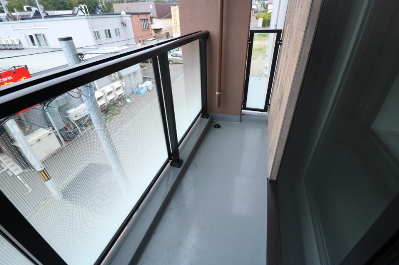 バルコニー　広々バルコニースペース♪