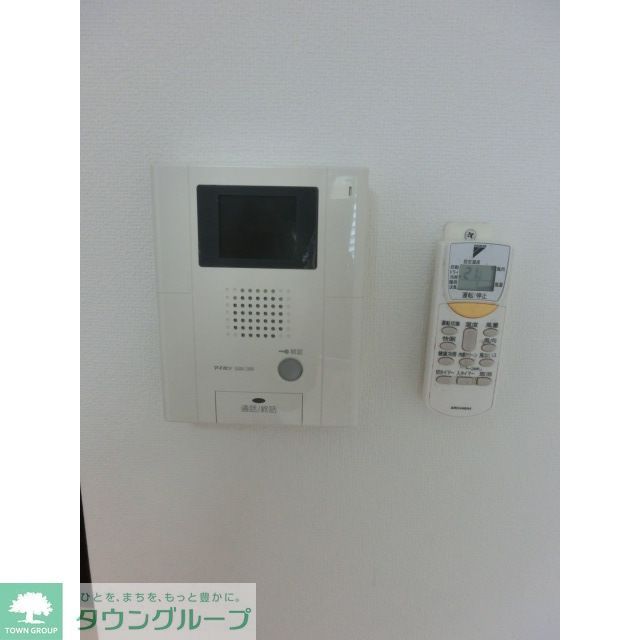 セキュリティ　カラーモニター付インターホン
