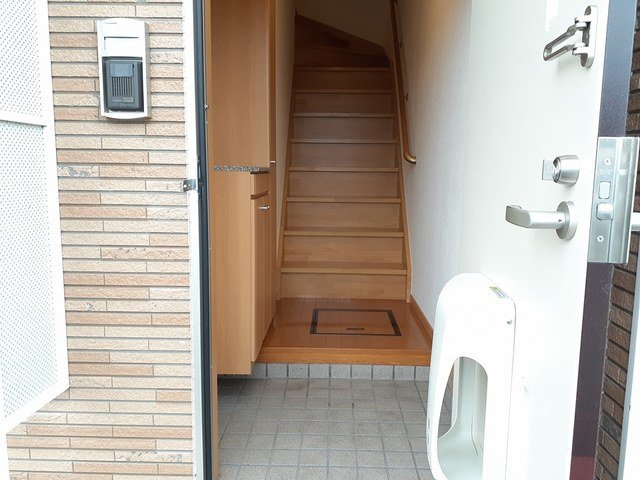 玄関　毎日通る玄関はこちらです