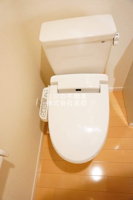 トイレ　洗浄便座付です！毎日清潔・快適にお過ごしいただけます♪