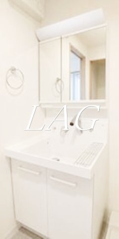 洗面設備　洗面台です。