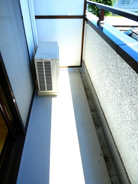 バルコニー　写真は202号室です（参考）