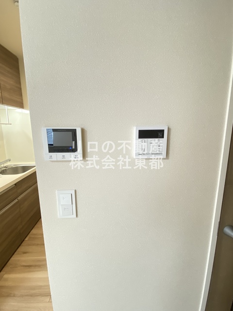 セキュリティ　訪問者が一目で分かるＴＶモニタ付インターホンです！