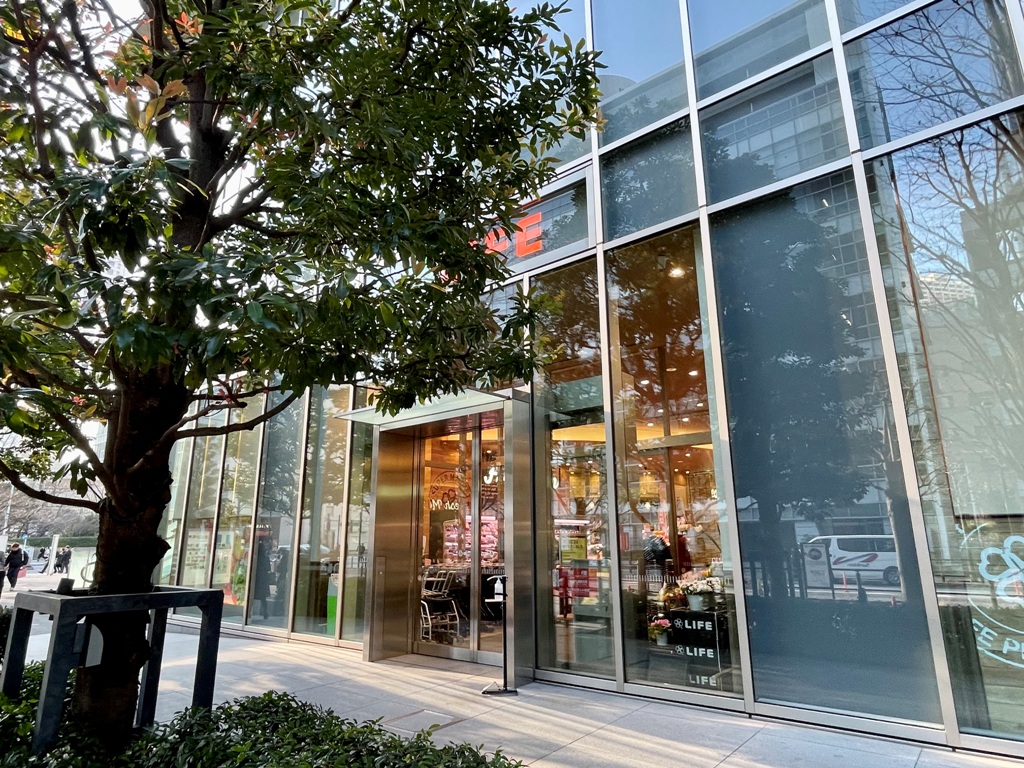 スーパー　ライフムスブ田町店（スーパー）まで500m