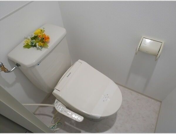 トイレ　※写真は別号室です。