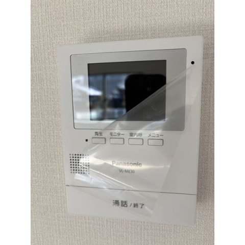 セキュリティ　モニター付きインターホン