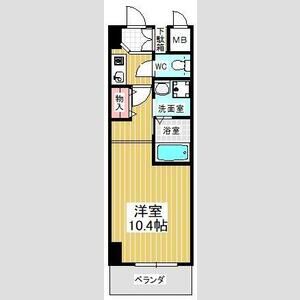 サウス名駅の間取り写真