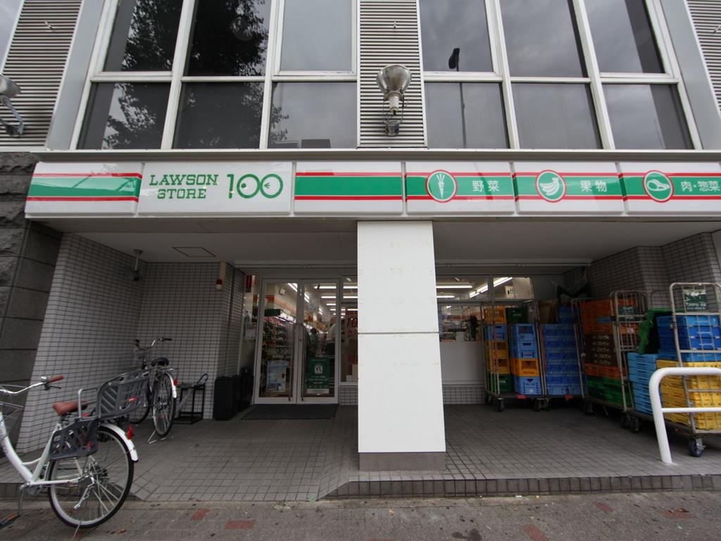 コンビニ　ローソンストア100 古出来店 (コンビニ)（コンビニ）まで108m
