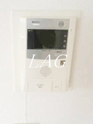 セキュリティ　モニター付きインターフォンです。