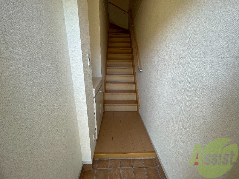 玄関　玄関から撮影しました。イメージを掴んでください。
