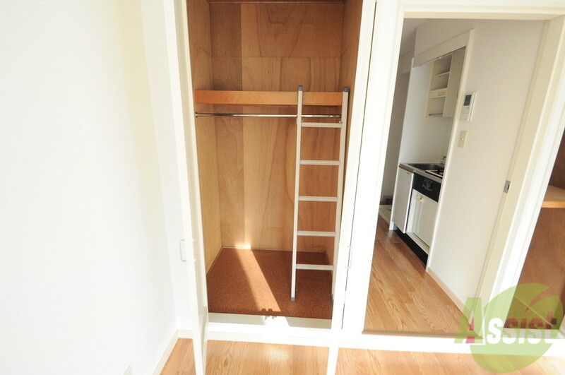収納　もちろん収納スペースも確保。いたれりつくせりのお部屋です。