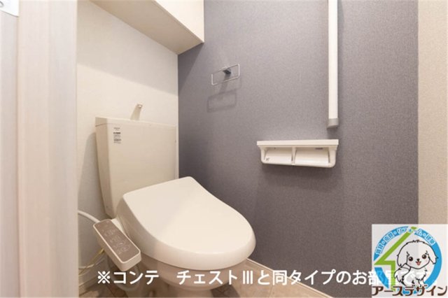 トイレ　※パース写真