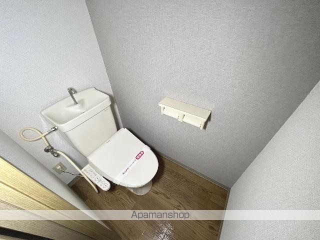 ＪＲ身延線 入山瀬駅 徒歩18分 2階建 築29年のトイレ写真