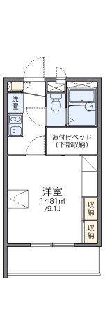 レオパレスGAZEBO12の間取り写真