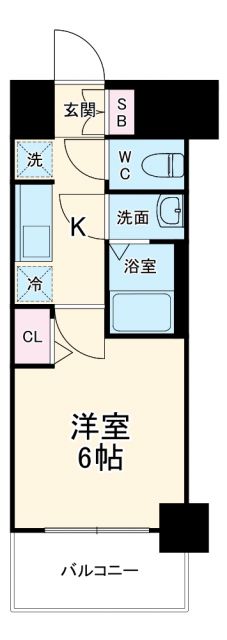 プレサンス海老江ジャルダンの間取り写真