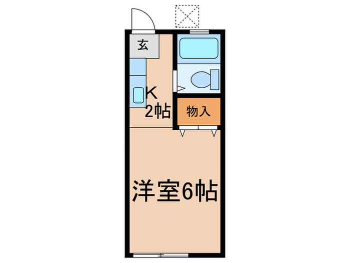 サンヒルズ栗山の間取り写真