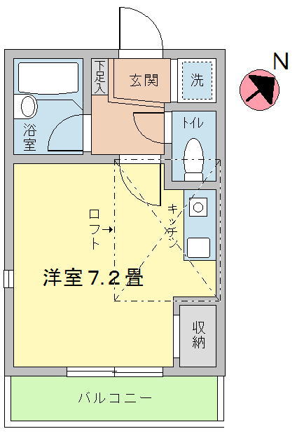 レジデンス玉川学園の間取り