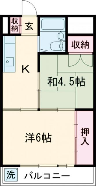 東京都葛飾区立石５（マンション）の賃貸物件の間取り