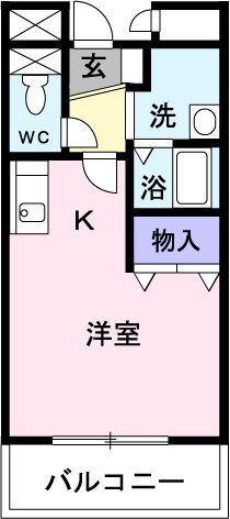 田方郡函南町間宮のマンションの間取り