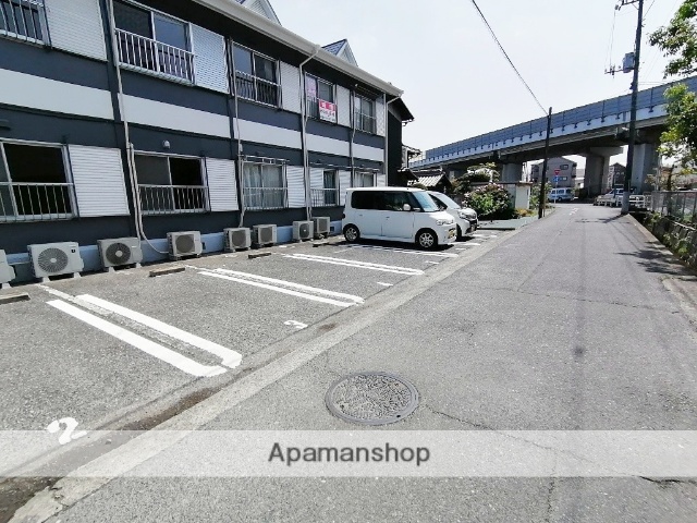 駐車場　眺望