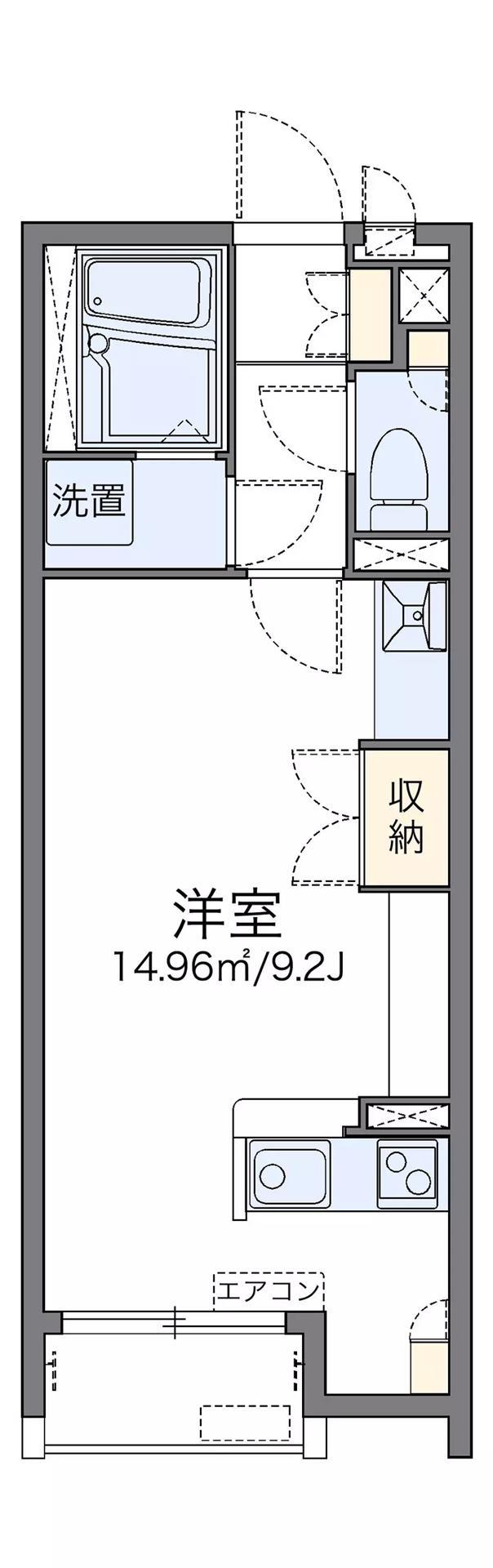 レオネクストメリッサの間取り