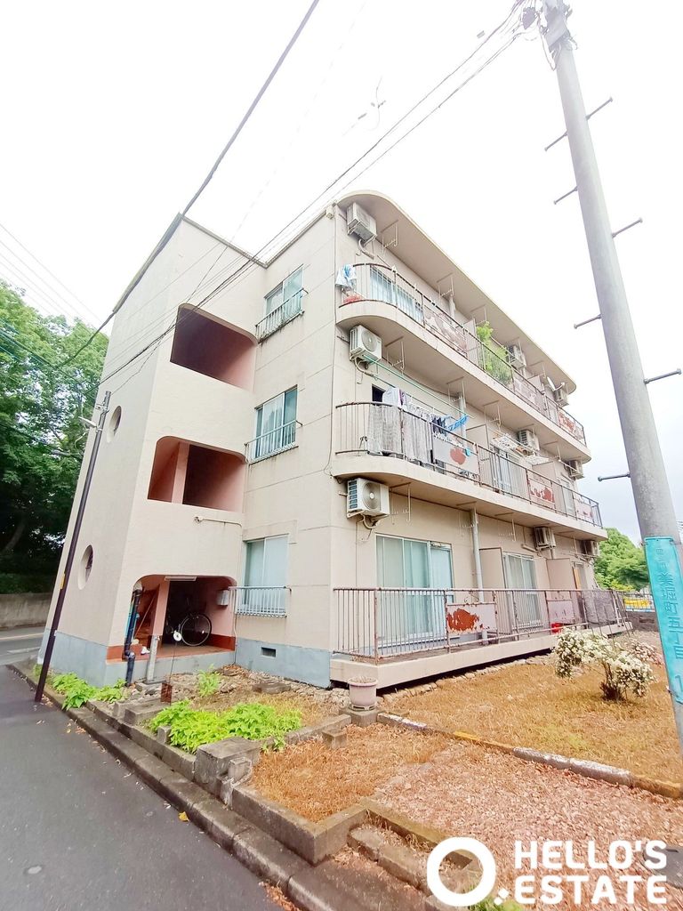 昭島市美堀町のマンションの建物外観