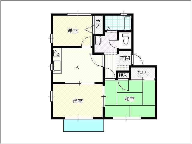 メゾン第３慶の間取り