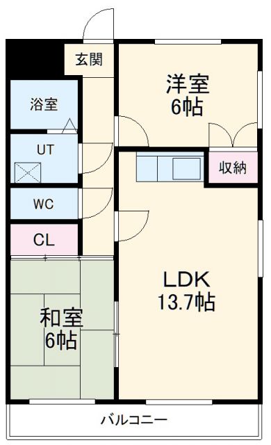 シャトル助光の間取り