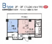 K　COURTの間取り