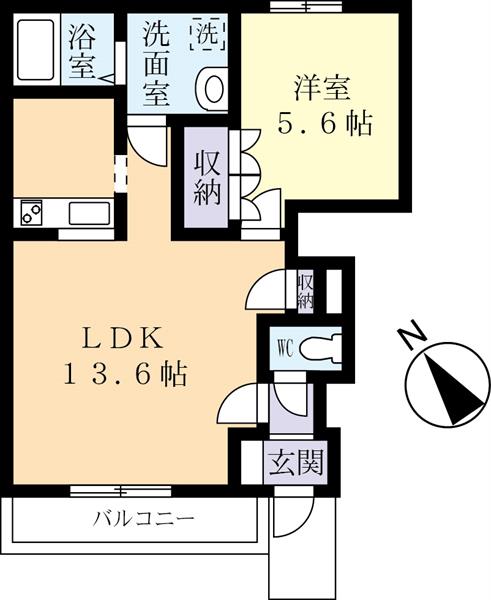 shelulu（シェルル）の間取り