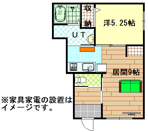 レトア朝日の間取り