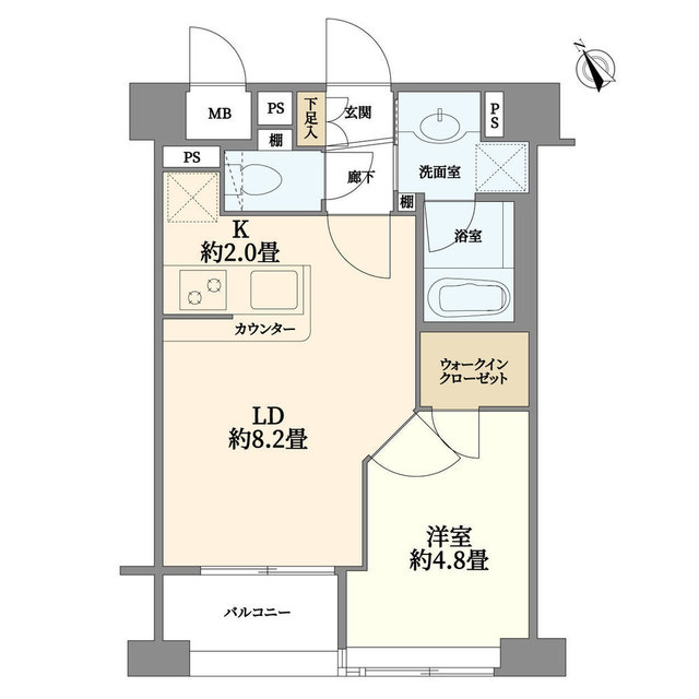 アビテ目白の間取り