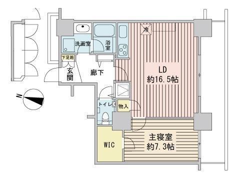 D’グラフォート札幌ステーションタワーの間取り