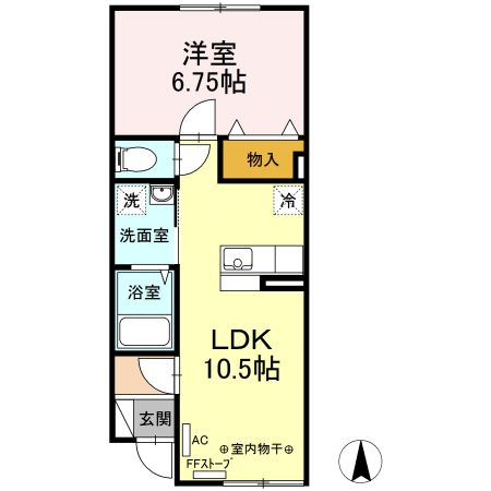 サンボナールの間取り