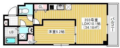 Riria幕張本郷参番館の間取り