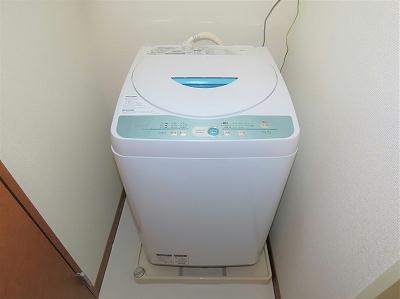 その他設備　洗濯機も付いています