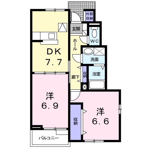 アマービリスの間取り