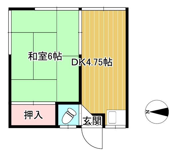 近藤荘の間取り