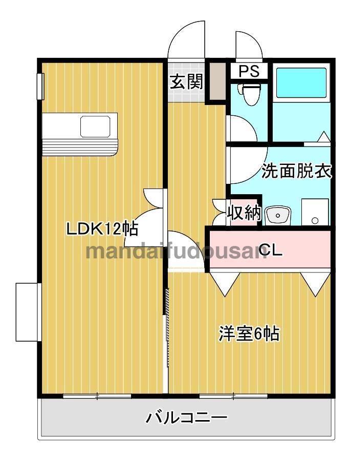 ＴＰＣマンションIIIの間取り