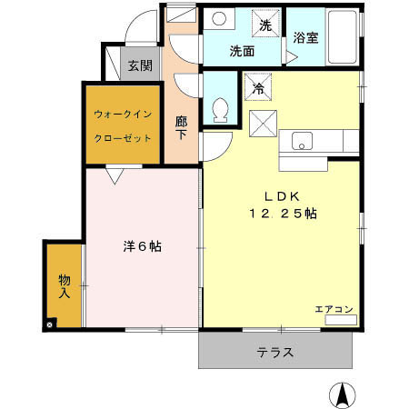 ロイヤルガーデン　IIIの間取り