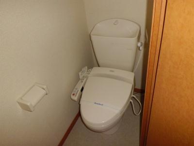 トイレ　ウォッシュレットでいつも清潔に。