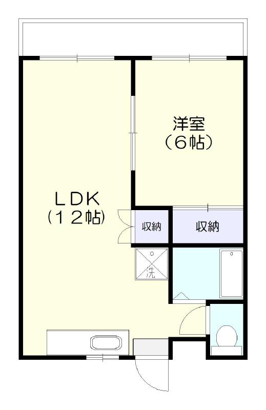 グランブルー岬の間取り