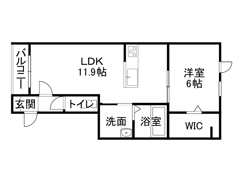 Ｅａｓｔ　ＧａｒｄｅｎXの間取り