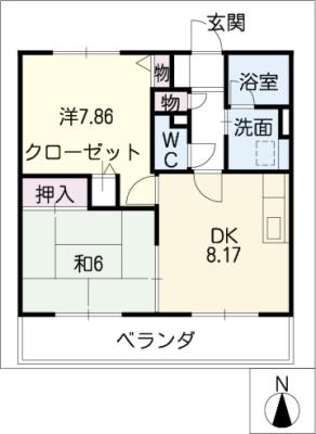 パークスクエア２１の間取り