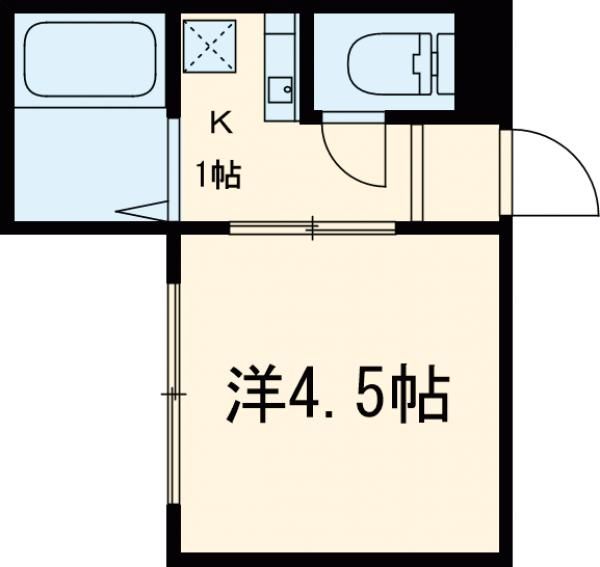 葛飾区青戸のアパートの間取り