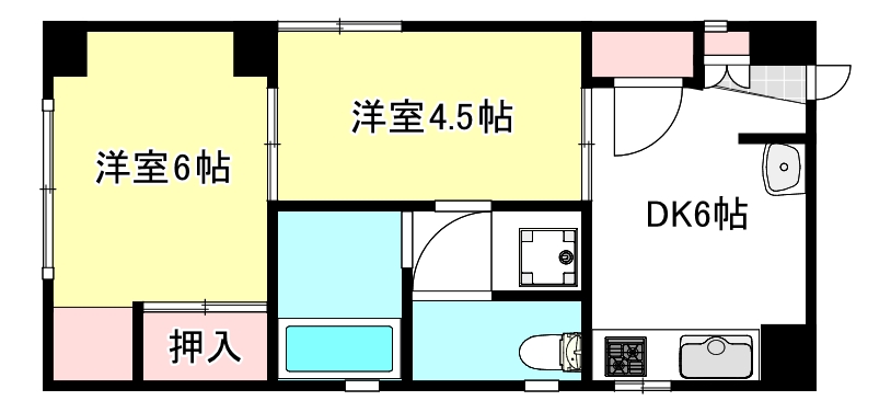 カーサフィオーレ大供の間取り