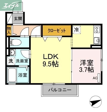 グランドソレーユの間取り