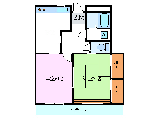 リトルキャッスルの間取り